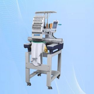 ZY-EM1201 High Speed Touch Screen Computer Single Head 12 Needle CNC Embroidery Sewing Machine