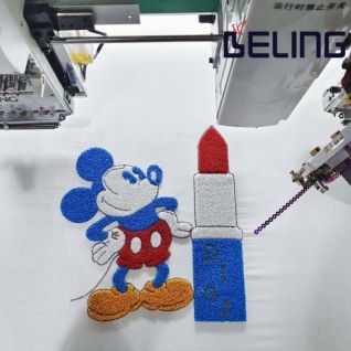 High speed towel embroidery machine industrial embroidery 