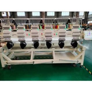 Computer embroidery machine 6 heads 3D embroidery machine