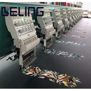 12 head multi function high speed computer embroidery machine