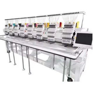 6 Head Flat High Speed Embroidery Machine Computerized Embroidery  Price