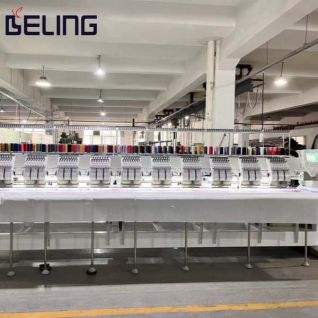 10 head embroidery machine commercial computer embroidery machine