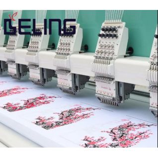 21 heads 12 needles  high speed computer embroidery machine 